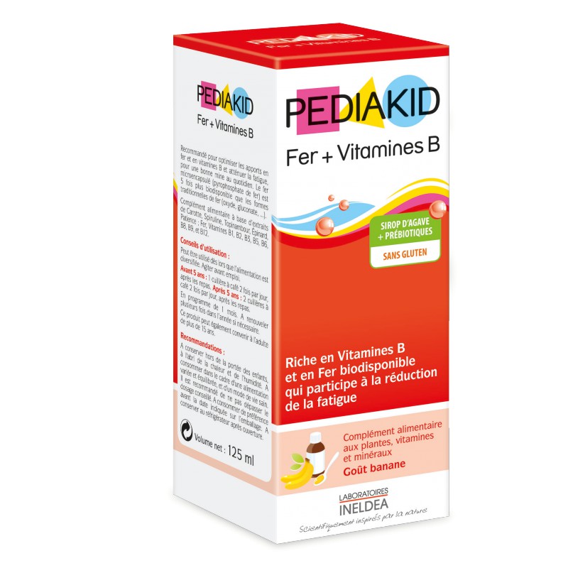 PEDIAKID® Hierro+Vitamina B - 125ml - Dietexpress