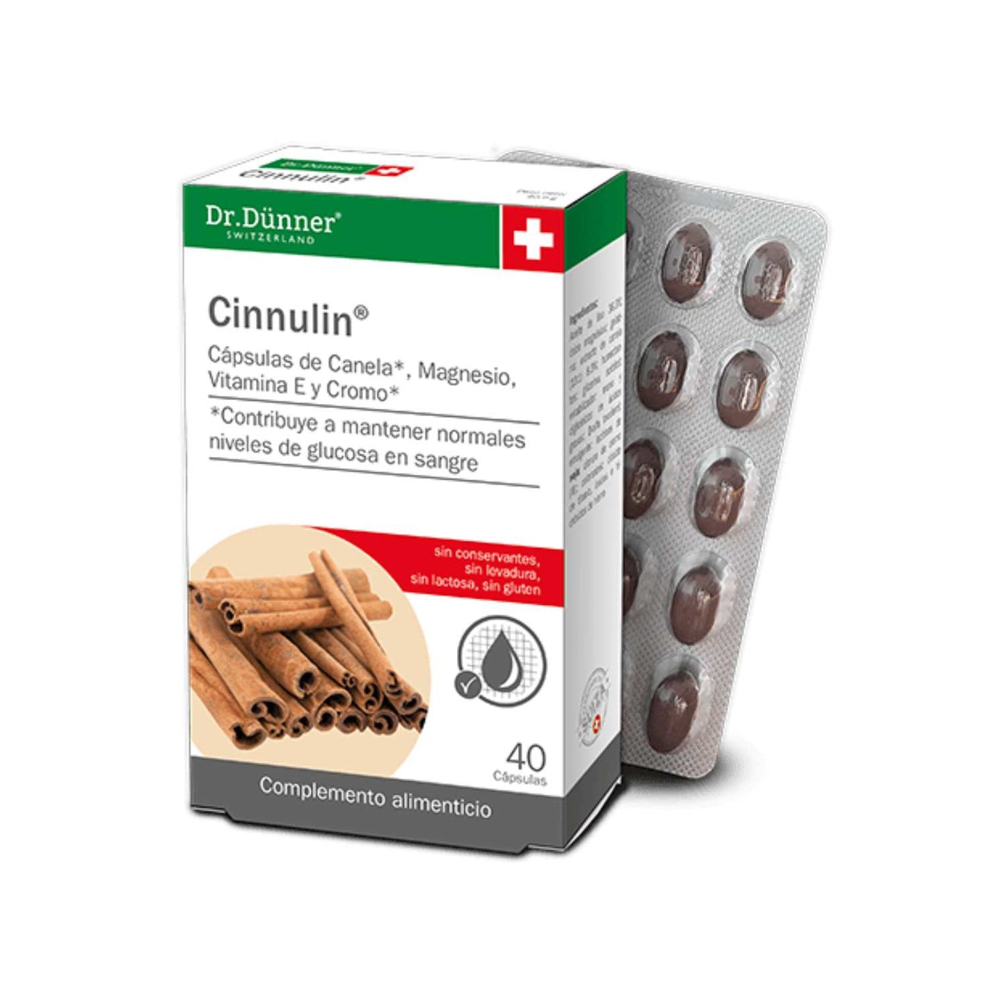 Salus Cinnulin Cápsulas - 40 cápsulas