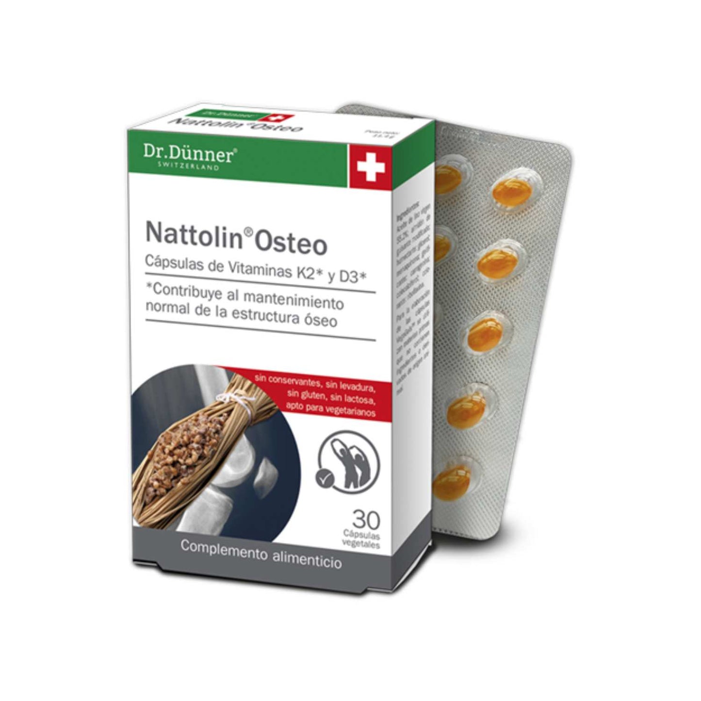 Salus Nattolin Osteo - 30 cápsulas