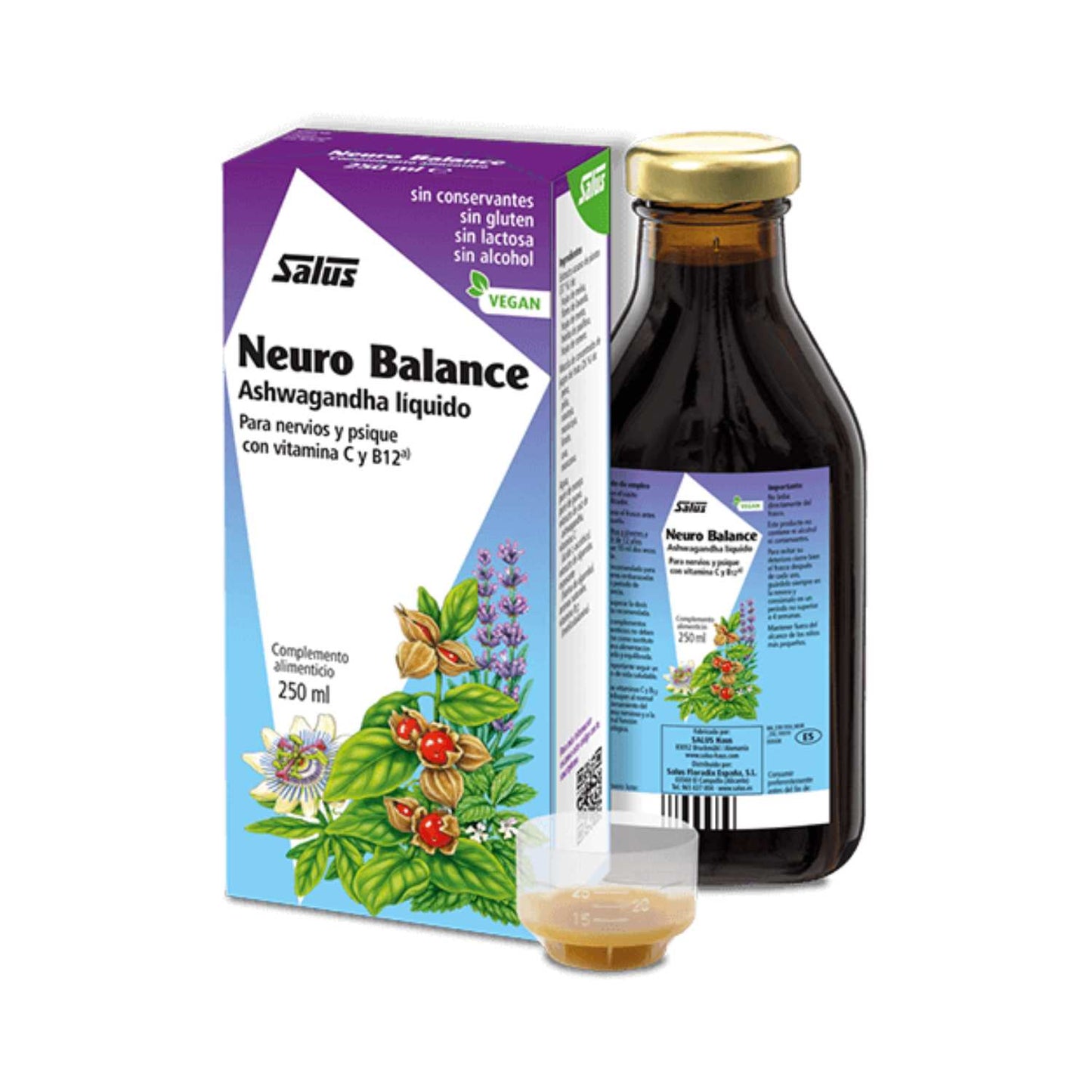 Salus Neuro Balance Ashwagandha Líquido - 250ml