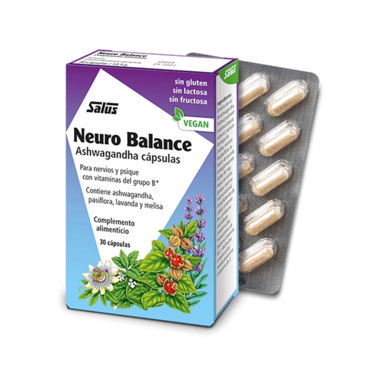 Salus Neuro Balance Cápsulas - 30 cápsulas