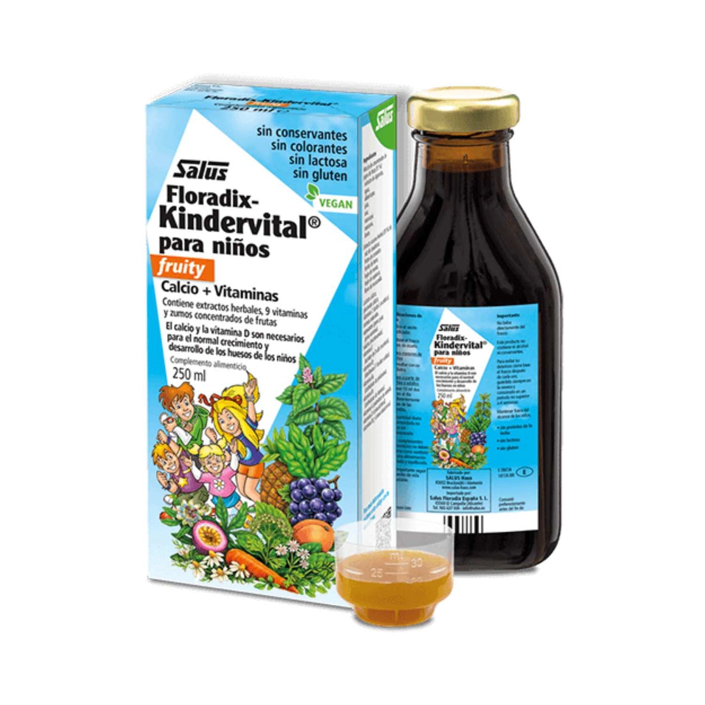 Salus Kindervital Fruity Líquido - 250ml