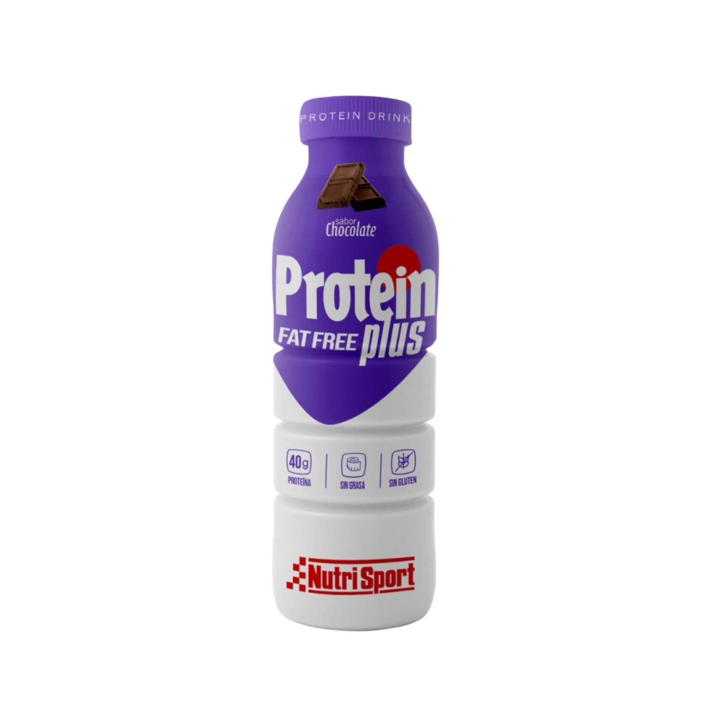 Nutrisport Batido Protein Plus Chocolate 500ml - Caja 12 uds