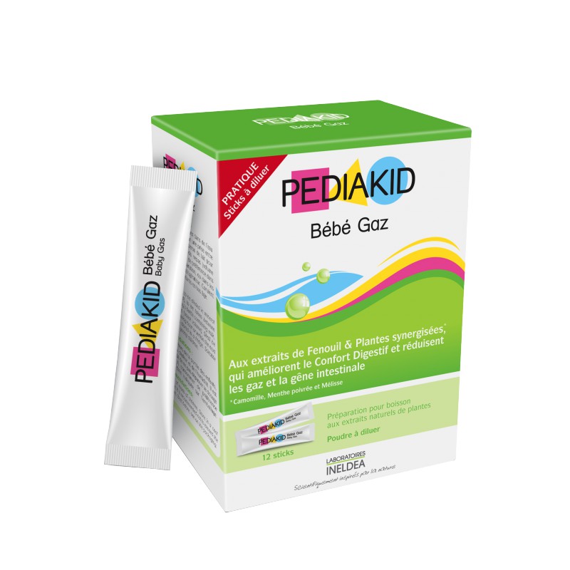 PEDIAKID® Bebe Gas - 12 sticks - Dietexpress