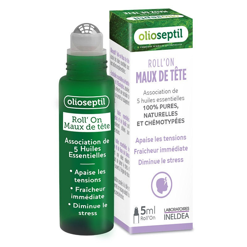 OLIOSEPTIL® Roll' on Dolor de Cabeza - Dietexpress