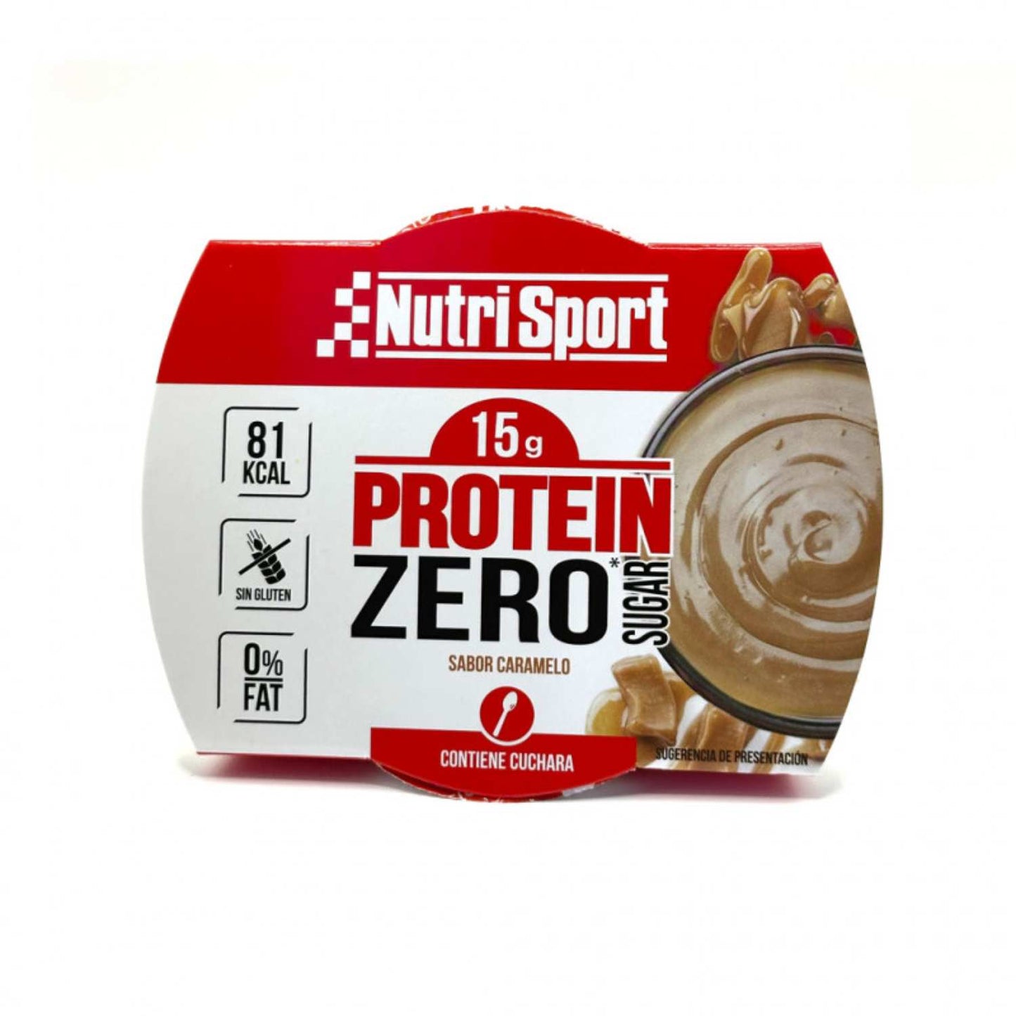 Nutrisport Pudding Protein Zero + Cuchara 135g - Caja 12uds