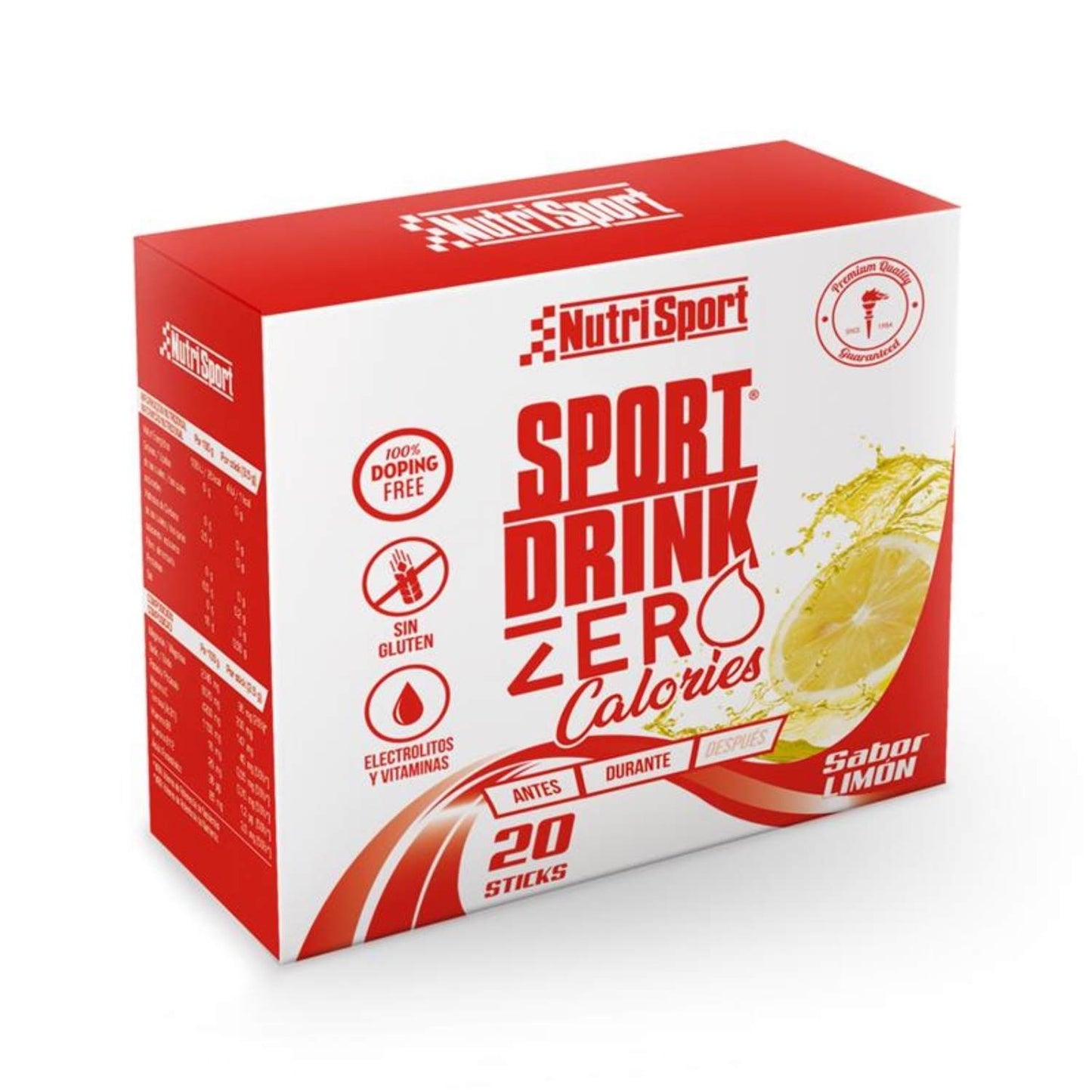 Nutrisport Sport Drink Zero Calories - Caja 20 uds