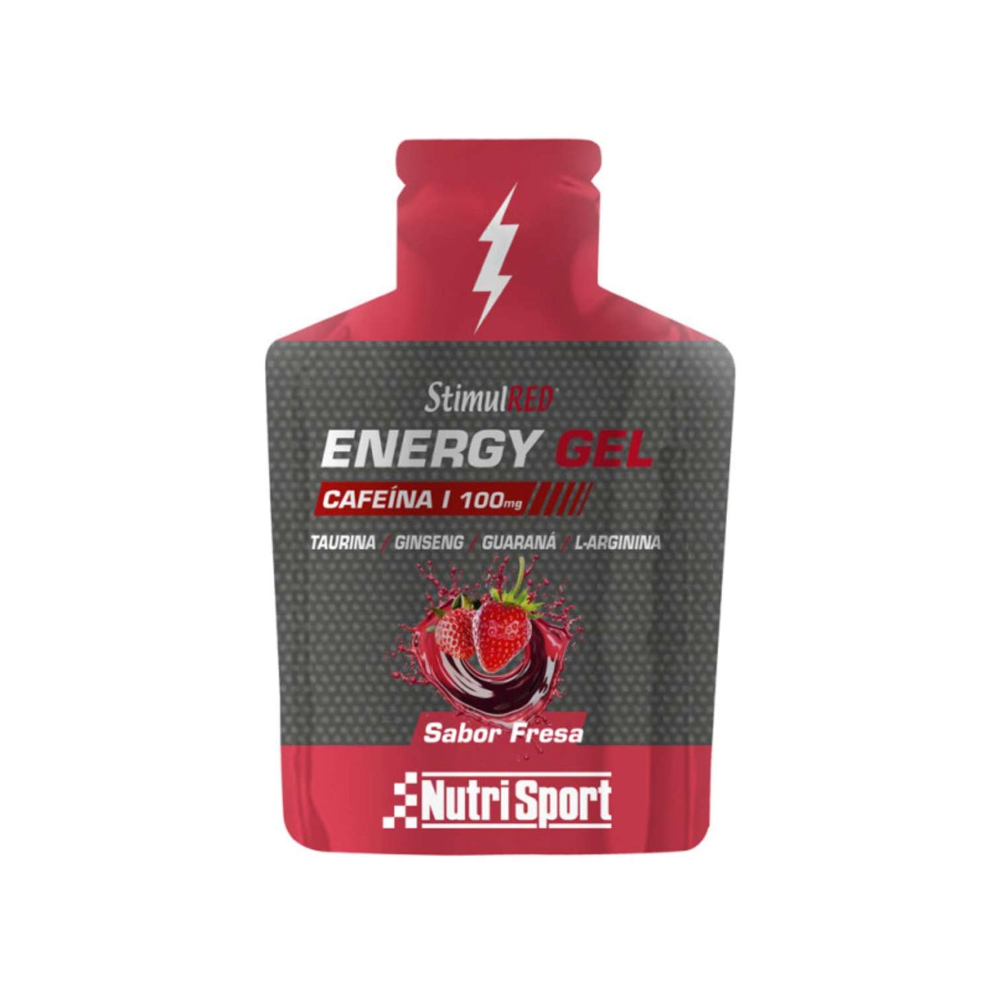 Nutrisport Stimul Red Energy Gel - Caja 24 geles de 30ml