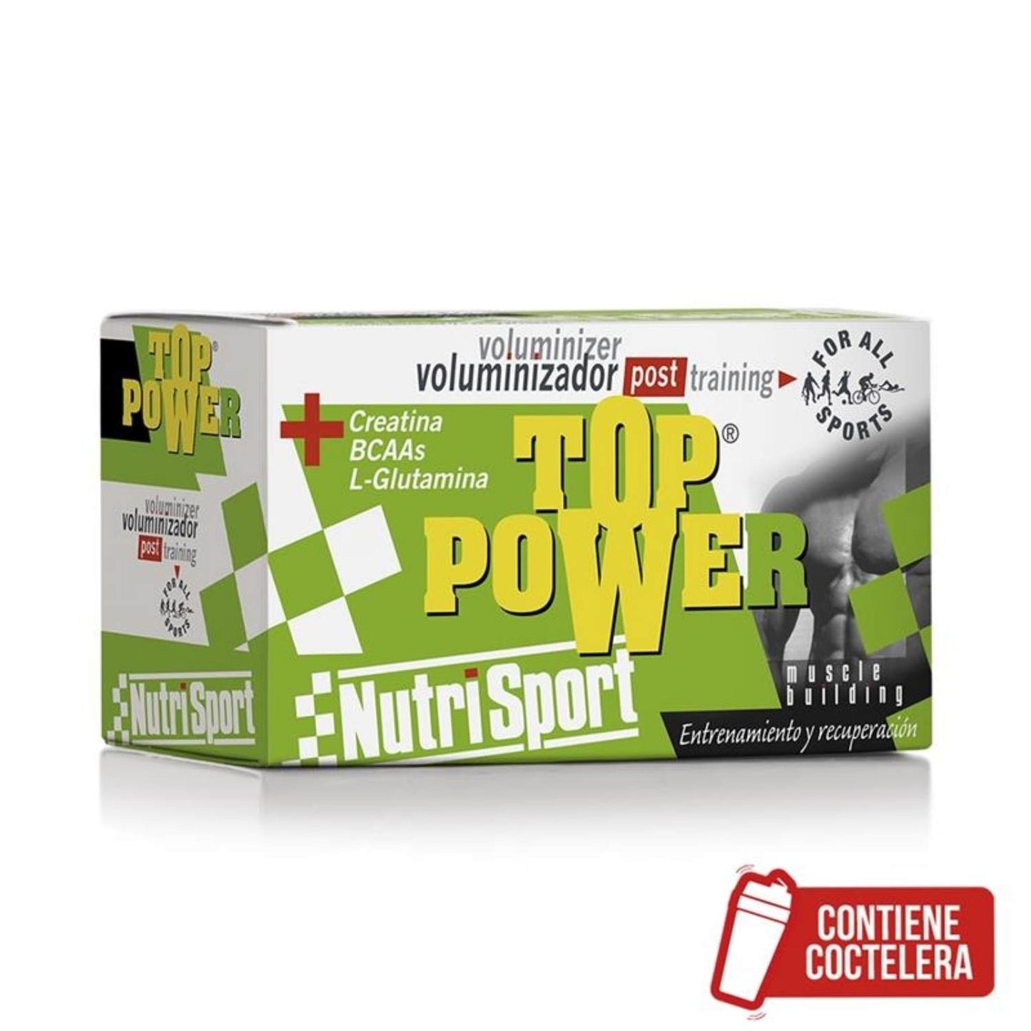 Nutrisport Top Power 60g - Caja 24 uds