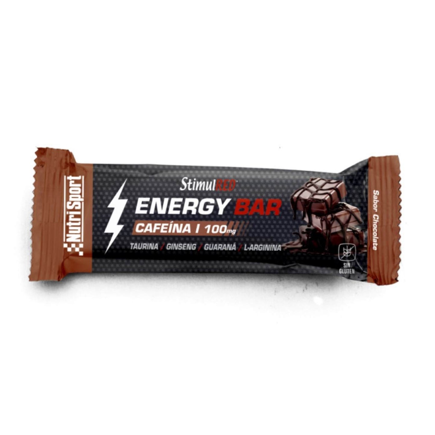 Nutrisport Barritas StimulRed 40g - Caja 24 uds - Sabor Chocolate