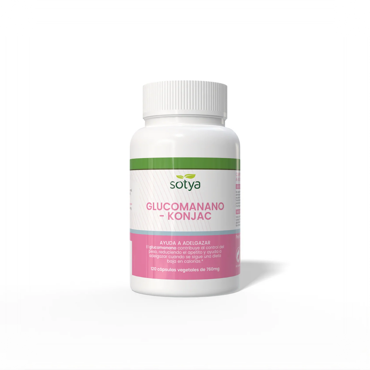 Sotya Glucomanano Konjac 760mg - 120 cápsulas