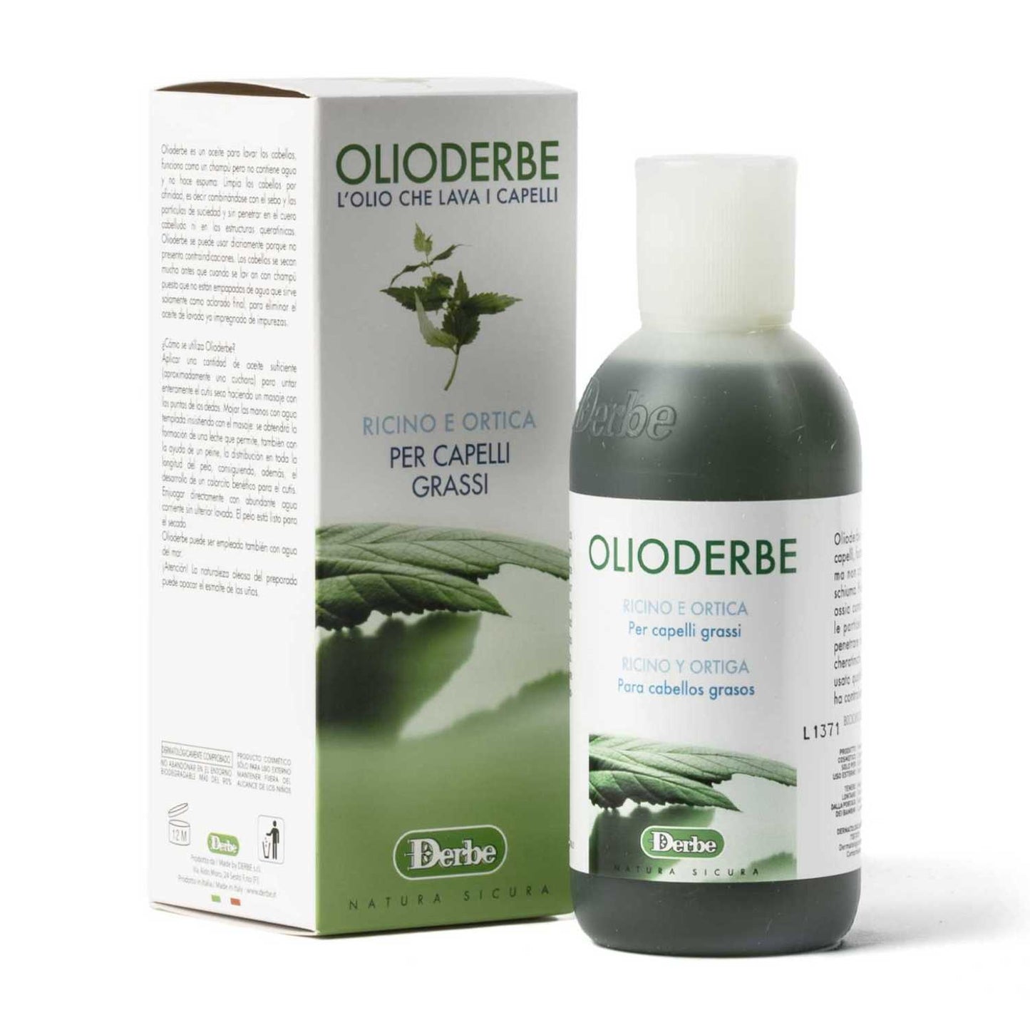 Derbe Olioderbe Ortiga Cabellos Grasos - 200ml - Dietexpress
