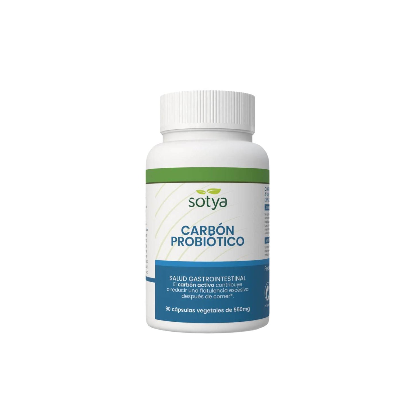 Sotya Carbón Probiótico 550mg - 90 cápsulas