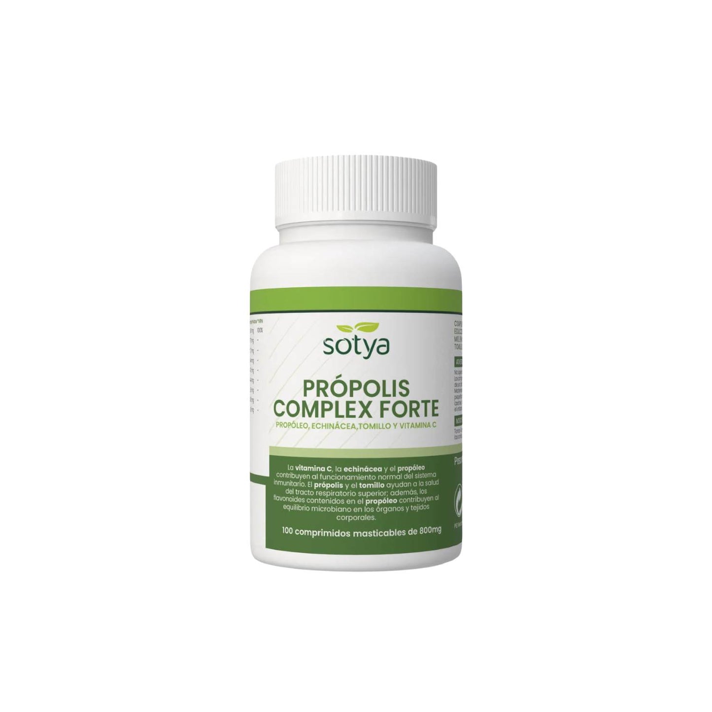 Sotya Própolis Complex Forte 800mg - 100 comprimidos masticables