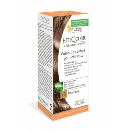 Crema Coloración EffiColor® 73-Rubio Dorado - Dietexpress