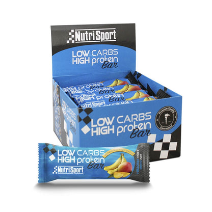 Nutrisport Barritas Low Carbs 60g - Caja 16 uds