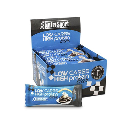 Nutrisport Barritas Low Carbs 60g - Caja 16 uds