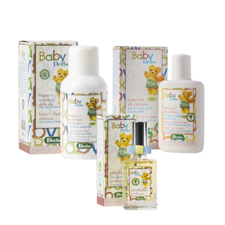 Pack Derbe Baby Higiene Esencial - Champú, crema y perfume