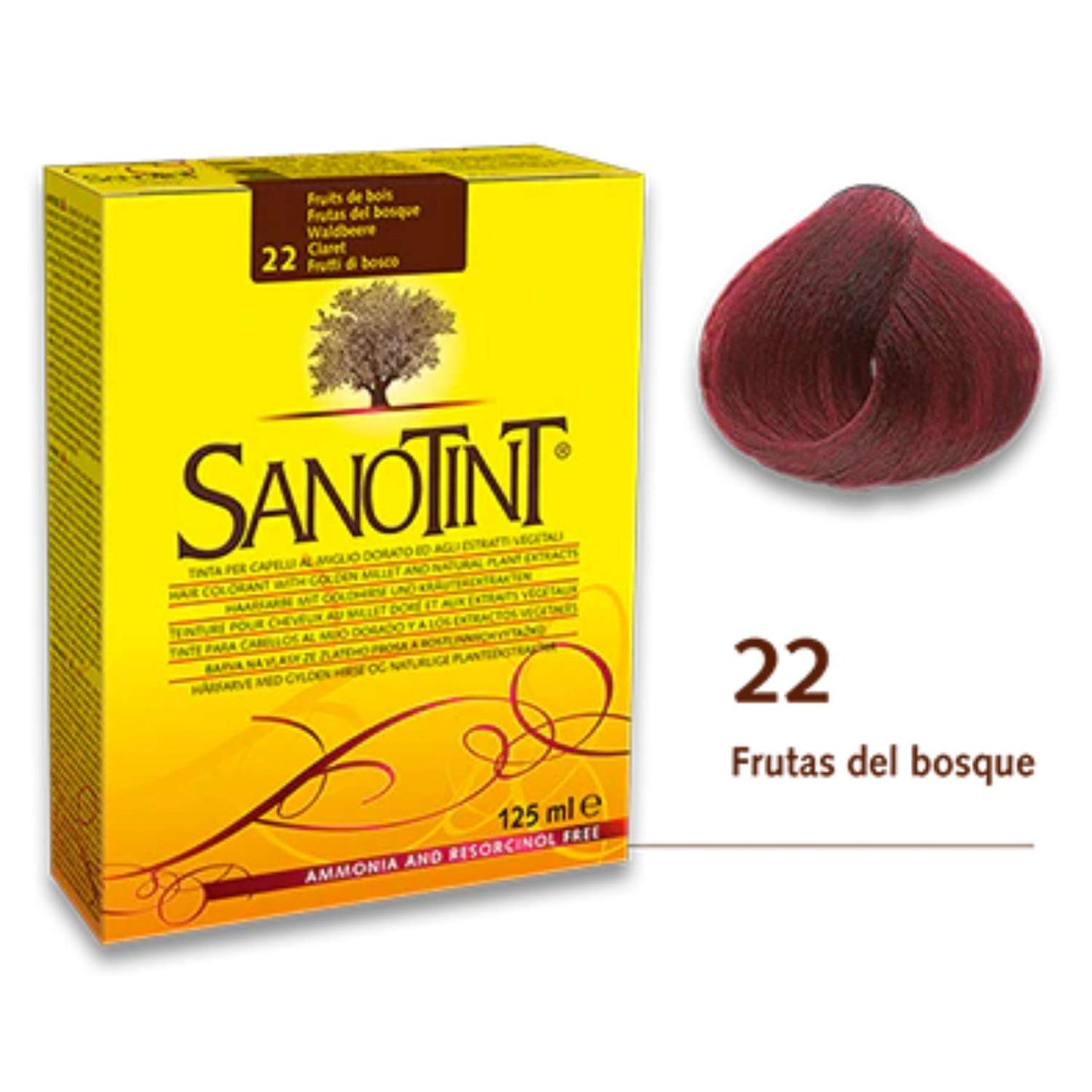 Sanotint Classic 22 Frutas del Bosque - 125ml