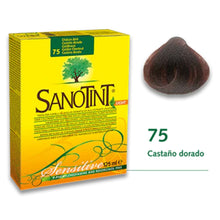 Sanotint Sensitive 75 Castaño Dorado - 125ml