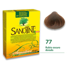 Sanotint Sensitive 77 Rubio Oscuro Dorado - 125ml