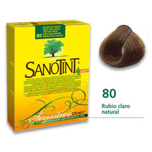 Sanotint Sensitive 80 Rubio Claro Natural - 125ml