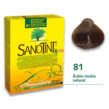 Sanotint Sensitive 81 Rubio Medio Natural - 125ml