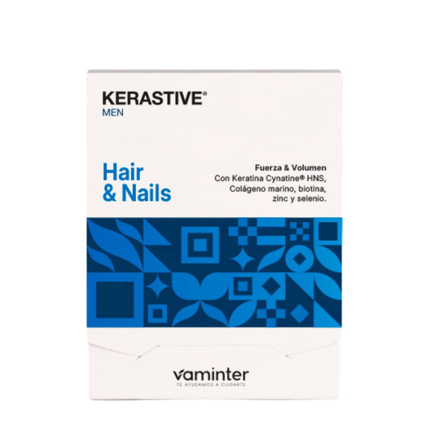 Kerastive Men Cabello y Uñas Cynatine - 60 cápsulas