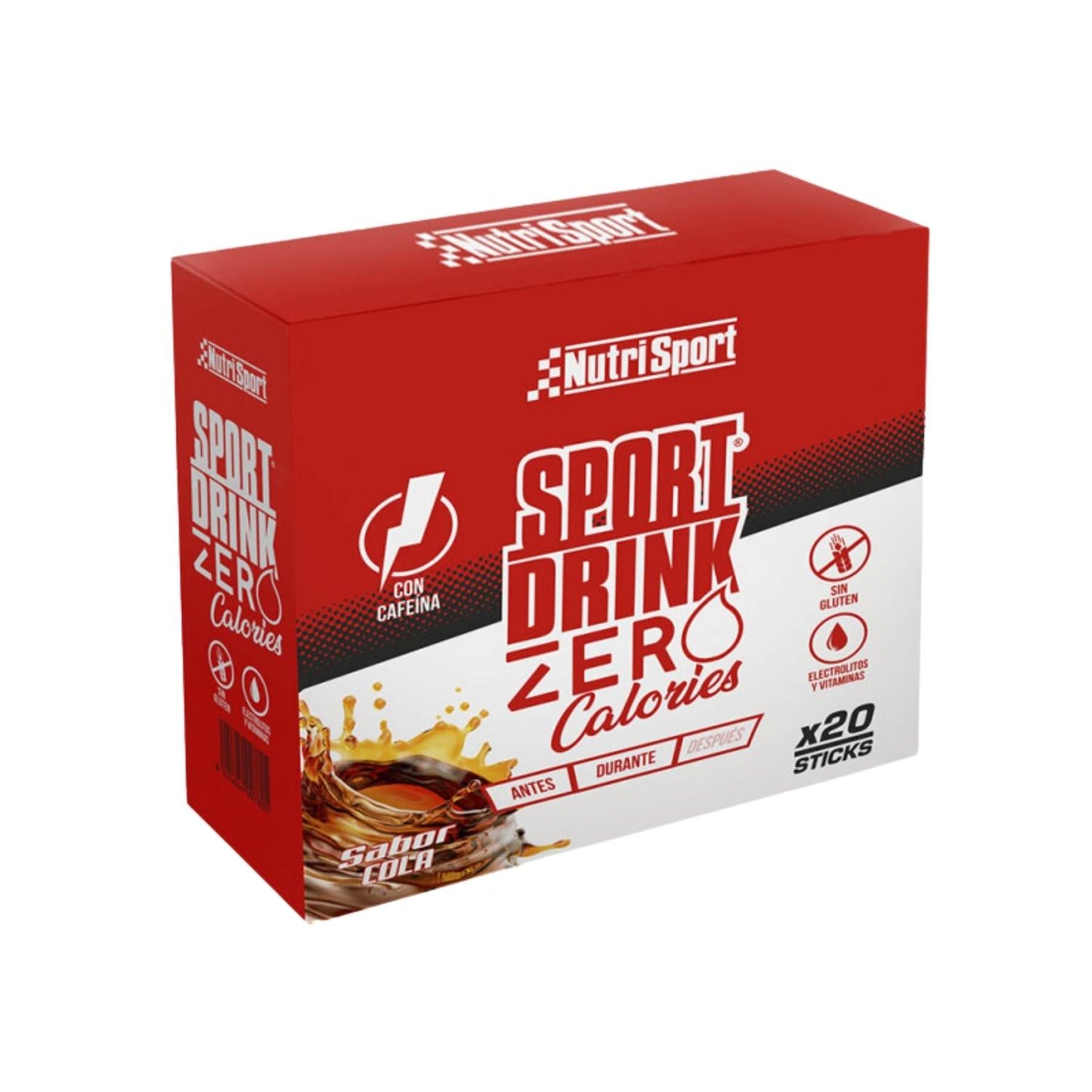 Nutrisport Sport Drink Zero Calories - Caja 20 uds