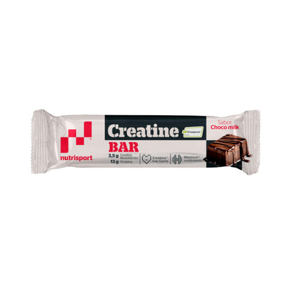 Nutrisport Barrita Creatina Creapure® y Proteína - Caja 18 uds - Sabor Chocomilk