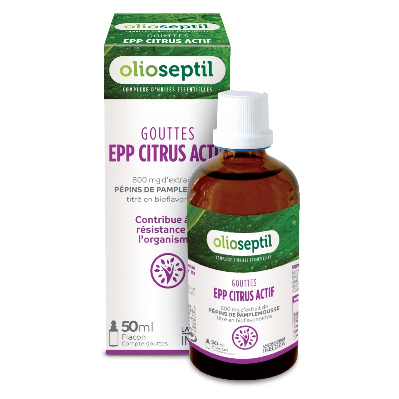 OLIOSEPTIL® Gotas EPP Citrus actif - Dietexpress