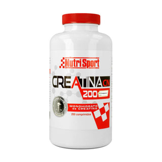 Nutrisport Creatina 200 Monohidrato Creapure - 200 cápsulas