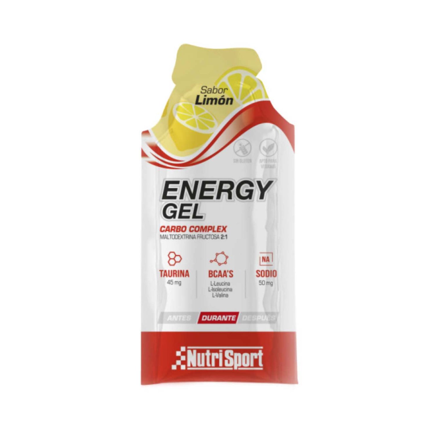 Nutrisport Energy Gel - Caja 24 geles de 35g