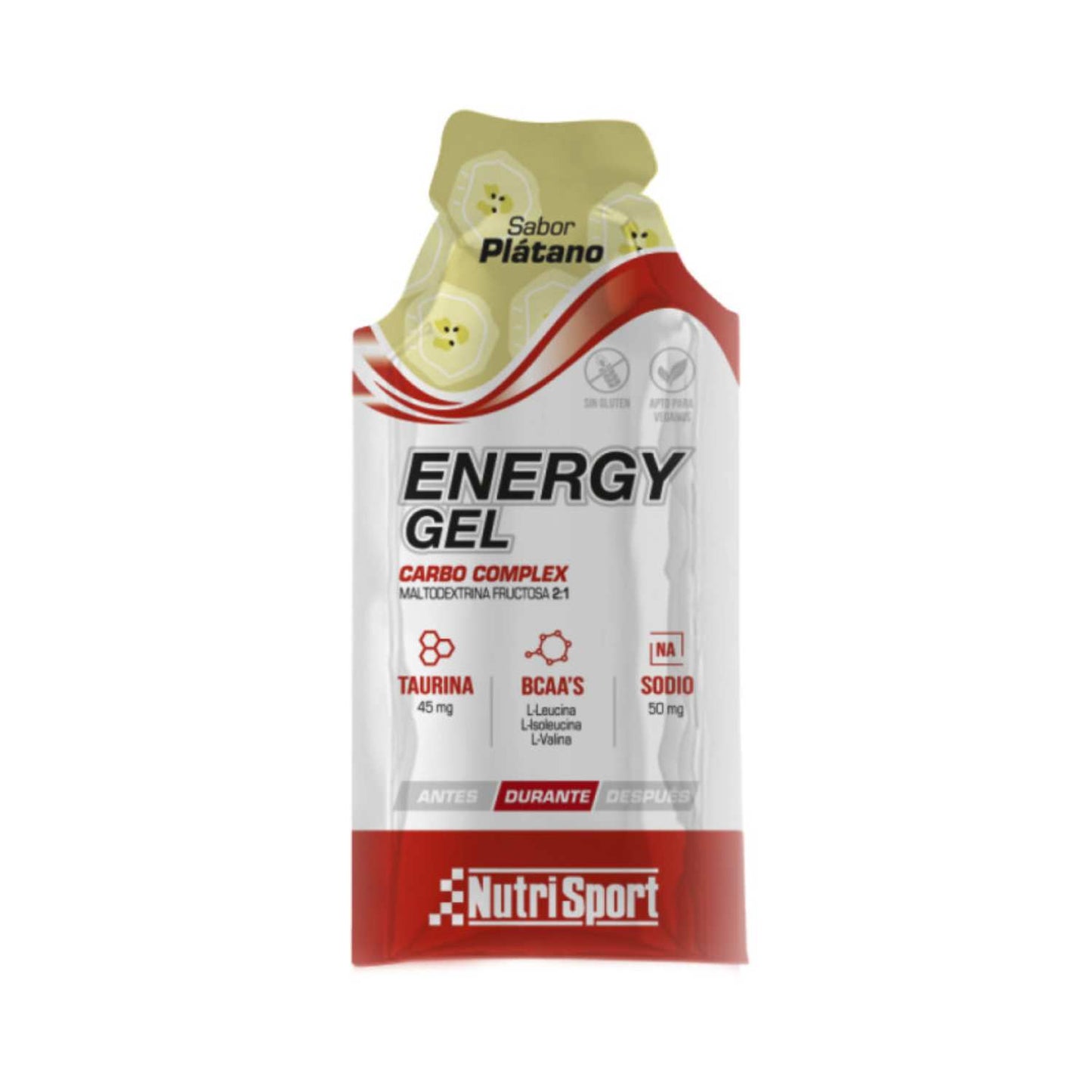 Nutrisport Energy Gel - Caja 24 geles de 35g