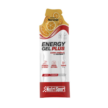Nutrisport Energy Gel Plus - Caja 18 geles de 66g