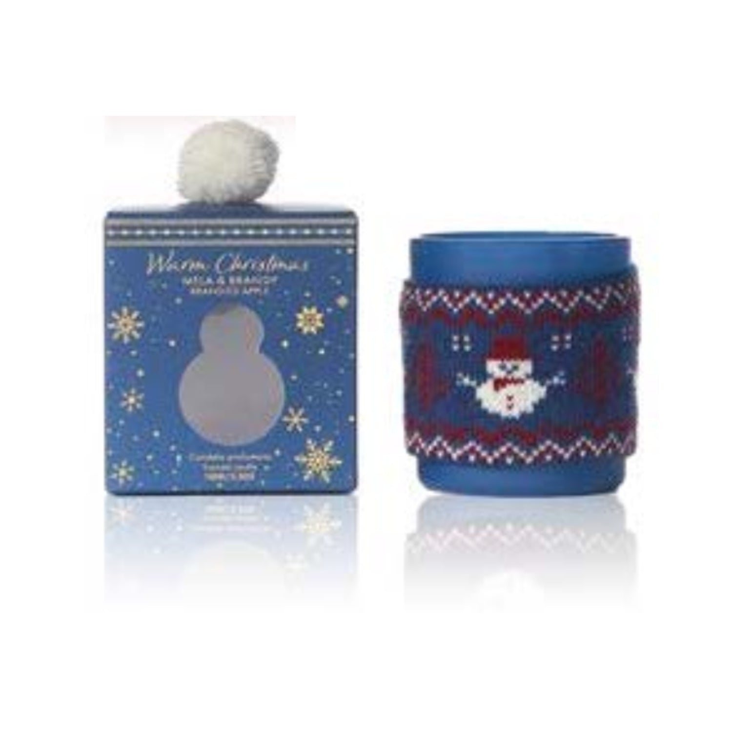 Himalaya Vela de Navidad Muñeco de Nieve 150g - Tarta de nuez
