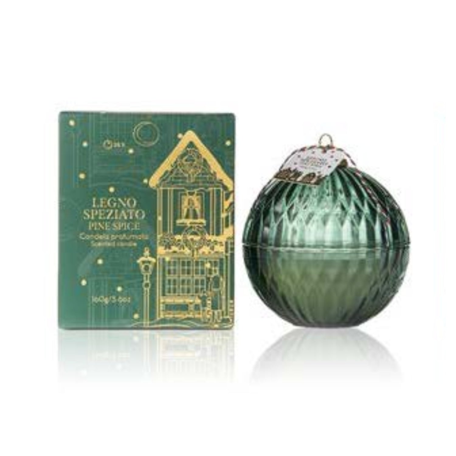 Himalaya Vela Bola de Navidad 160g - Madera especiada