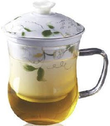 Himalaya TAZA TISANA VIDRIO BOROSILICATO CAMELIA 350 ML. - Dietexpress