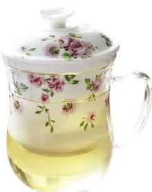 Himalaya TAZA TISANA VIDRIO BOROSILICATO MALVA 350 ML. - Dietexpress