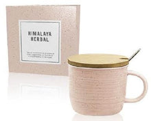 Himalaya TAZA PUNTINI ROSA CON CUCHARILLA 300 ml. - Dietexpress