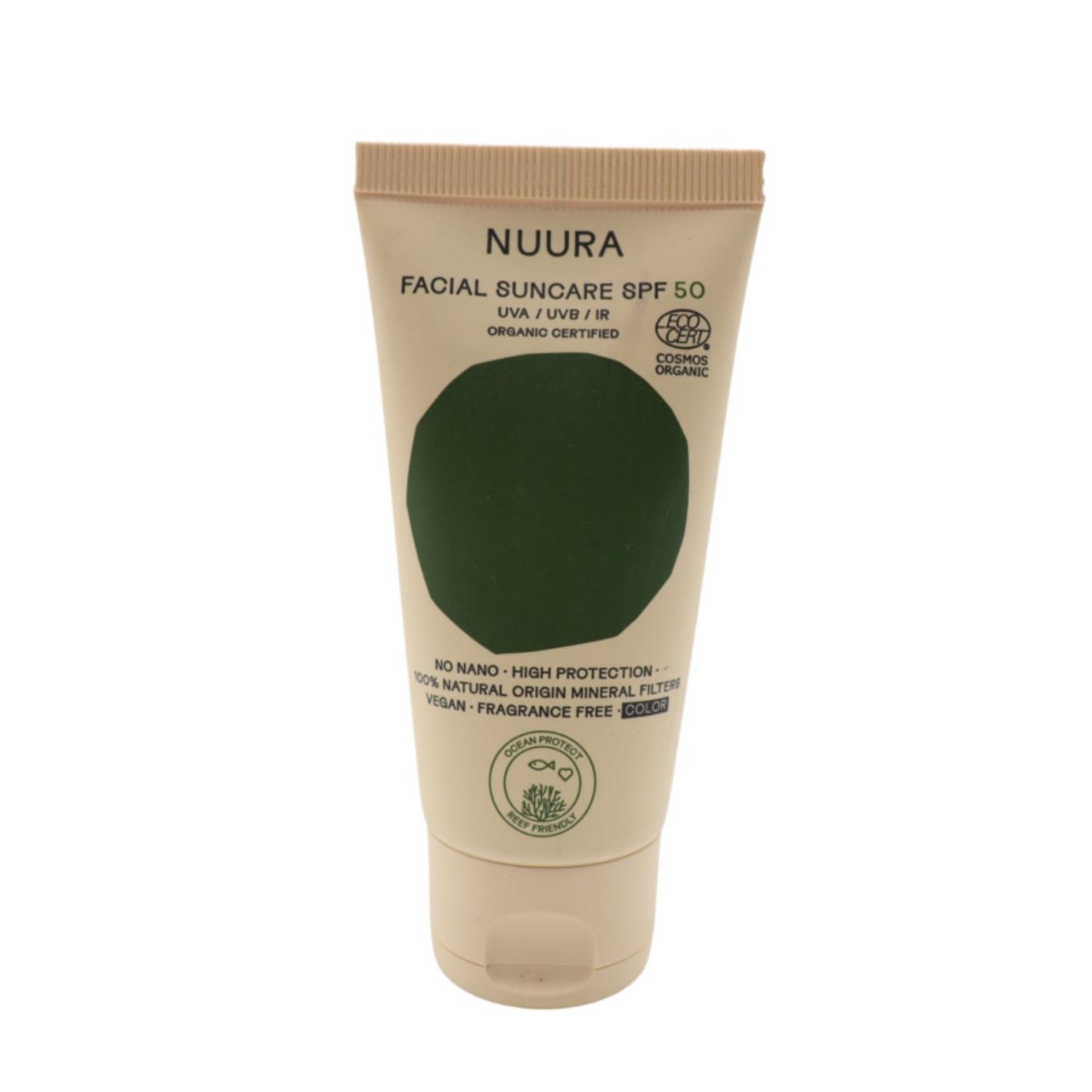 Nuura Crema Solar Facial Color SPF50 - 50ml