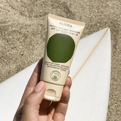 Nuura Crema Solar Facial Color SPF50 - 50ml