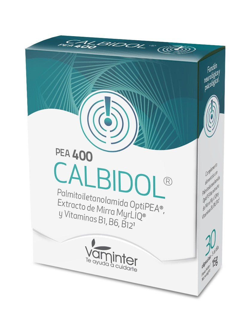 Calbidol® PEA 400 OptiPEA® & MyrLIQ® - 30 cápsulas - Dietexpress