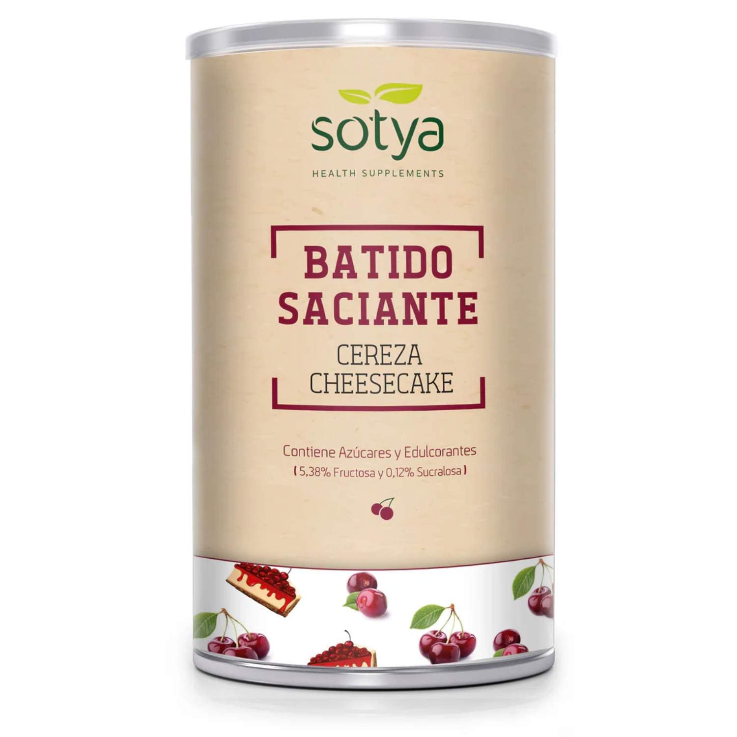 Sotya Batidos Saciantes 550g Sabor Cereza Cheesecake