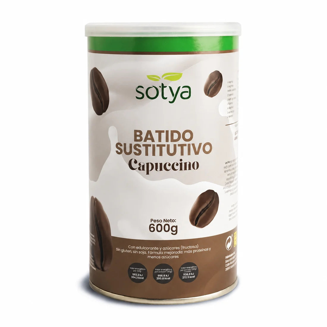 Sotya Batidos Sacientes Capuccino - 700g