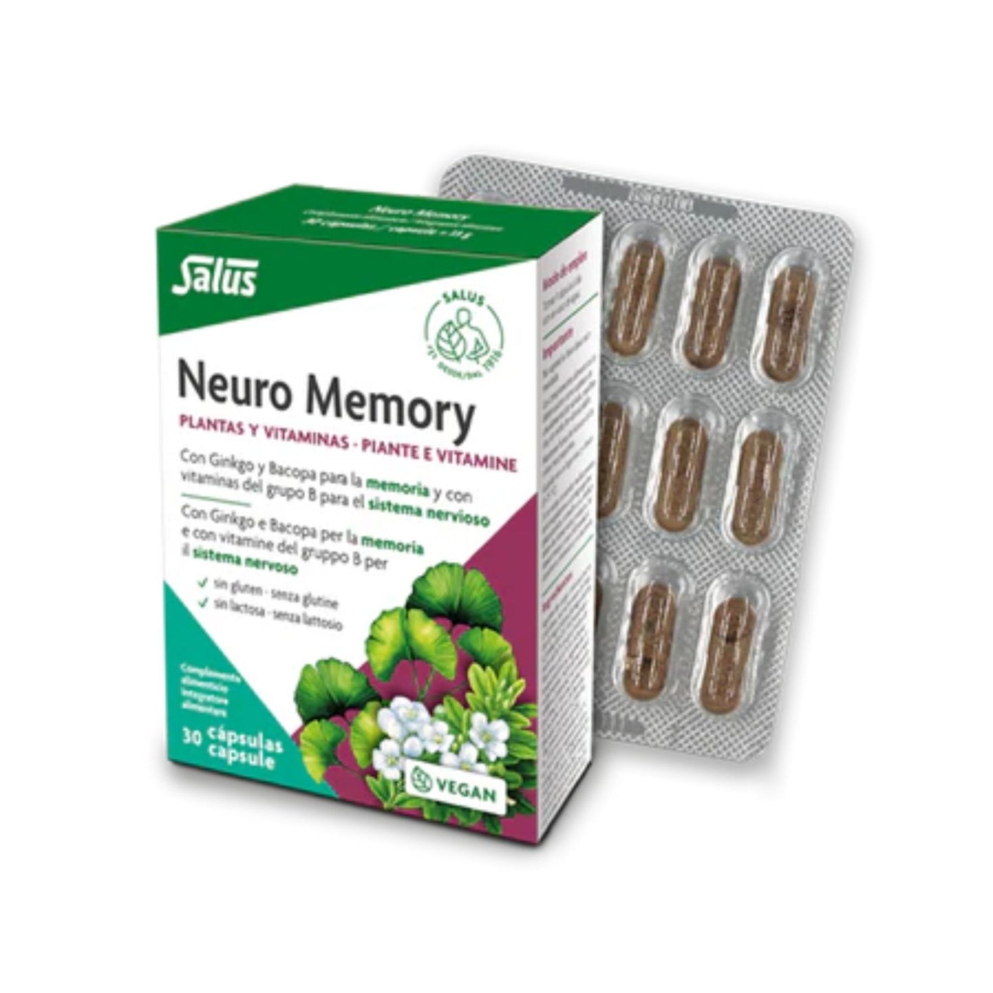 Salus Neuro Memory - 30 cápsulas