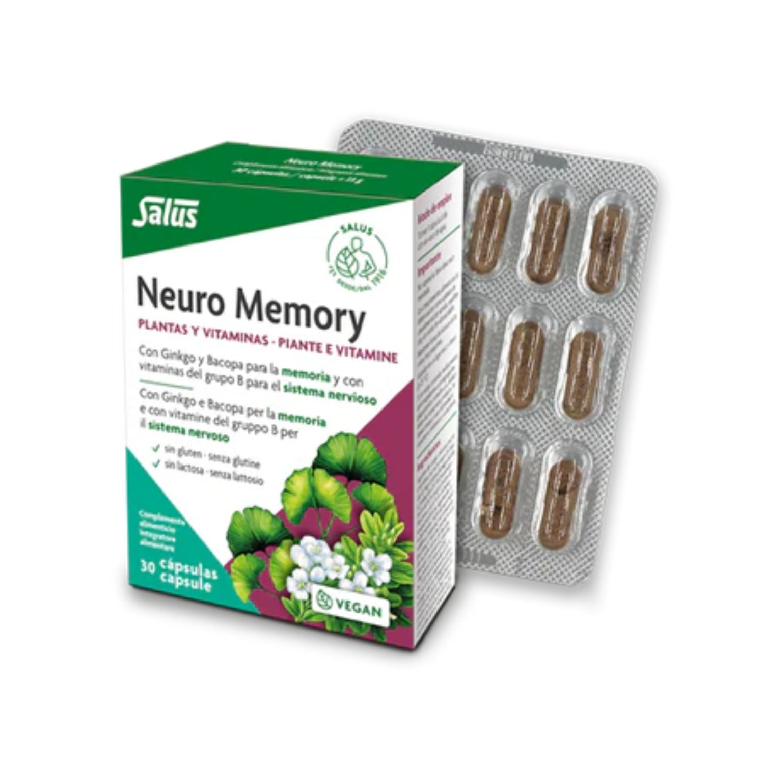 Salus Neuro Memory - 30 cápsulas