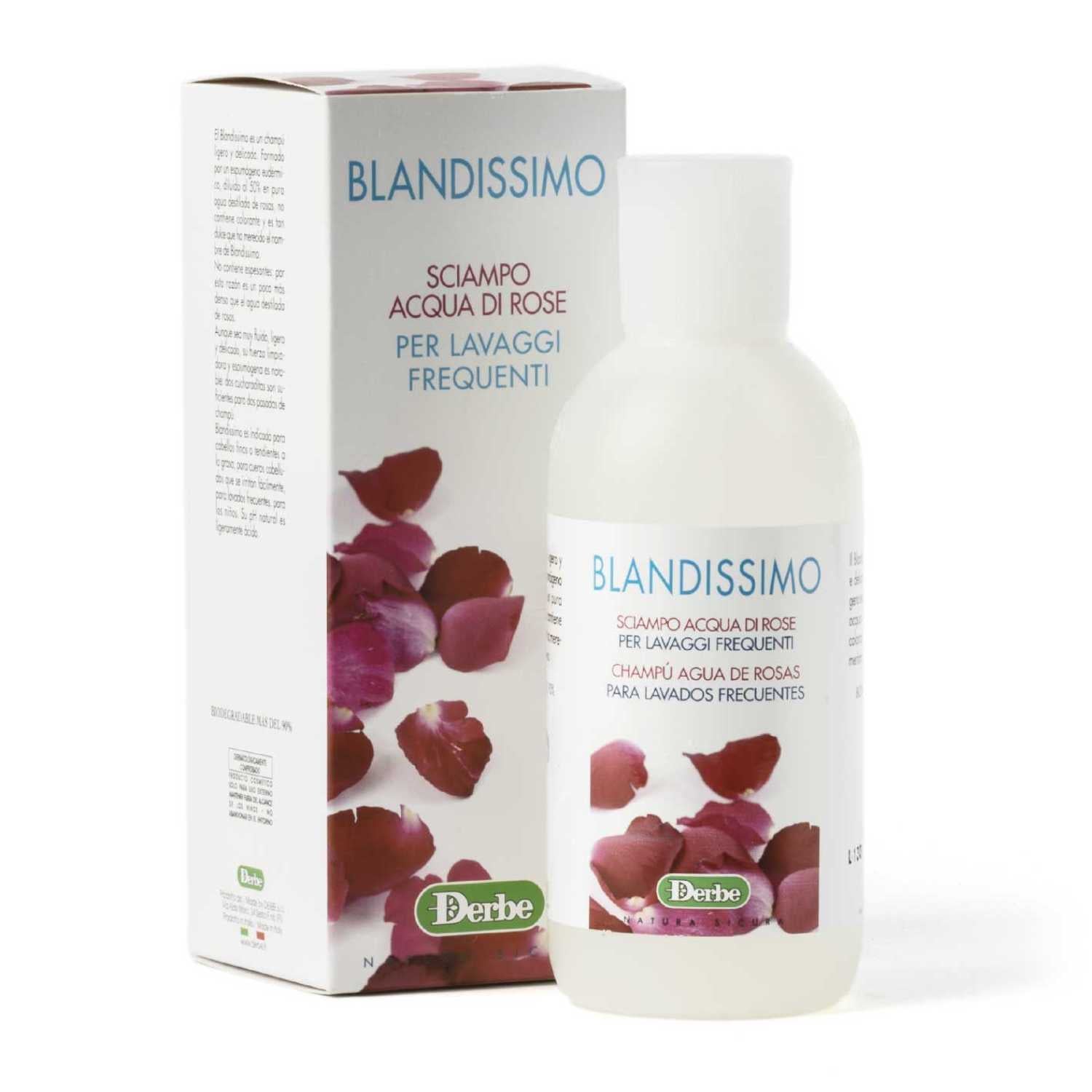 Derbe Champú Agua de Rosas Blandissimo - 200ml - Dietexpress