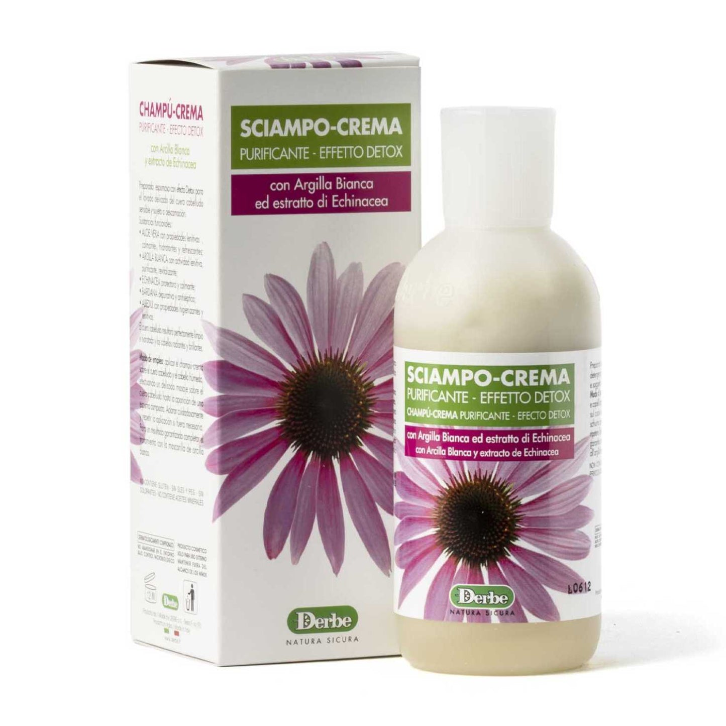 Derbe Champú Crema Purificante Detox - 200ml - Dietexpress