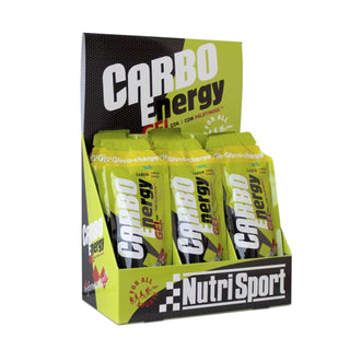 Nutrisport Carbo Energy Gel - Caja 18 geles de 66g